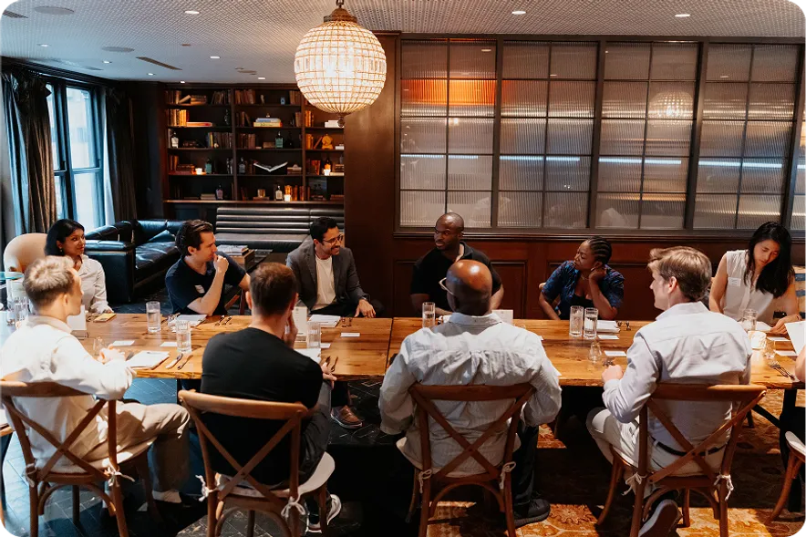 VIP dinner with Crypto execs in NYC